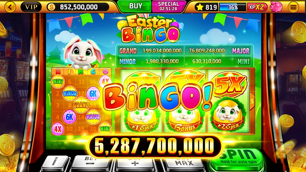 Wild Classic Slots Casino Game — скачать мод: Безлимитные монеты и все бонусы — скриншот 3