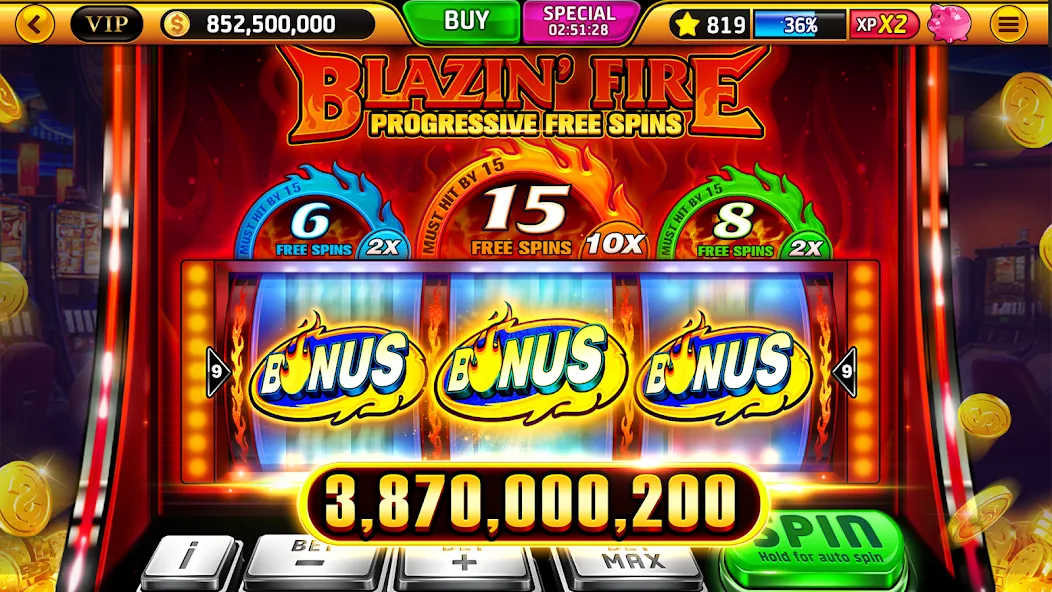 Wild Classic Slots Casino Game — скачать мод: Безлимитные монеты и все бонусы — скриншот 4