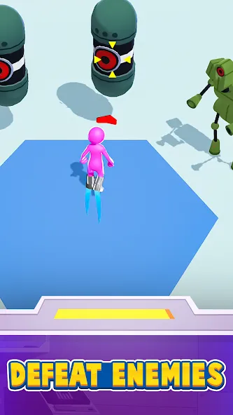 Heroes Inc! мод на Андроид: Безлимитные ресурсы и усиленные герои — скриншот 4
