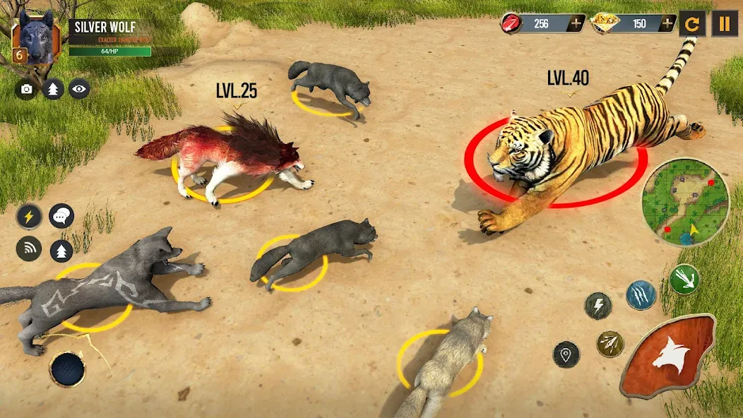Скачать Wild Wolf Simulator Wolf Games — Без рекламы и много монет — скриншот 4 Скачать Wild Wolf Simulator Wolf Games — Без рекламы и много монет — скриншот 4