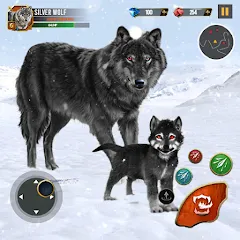 Скачать Wild Wolf Simulator Wolf Games — Без рекламы и много монет