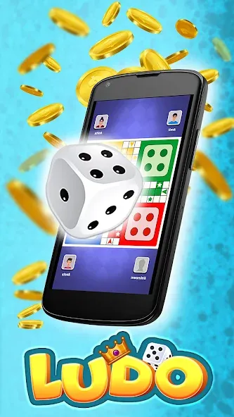 Ludo Supreme™ Online Gold Star MOD APK: Безлимитные монеты и всё открыто — скриншот 1