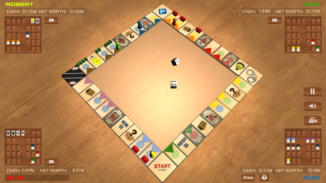 Скачать Businessman ONLINE board game мод — Безлимитные деньги и ресурсы — скриншот 1