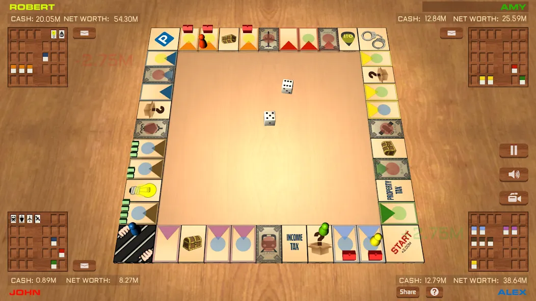 Скачать Businessman ONLINE board game мод — Безлимитные деньги и ресурсы — скриншот 3