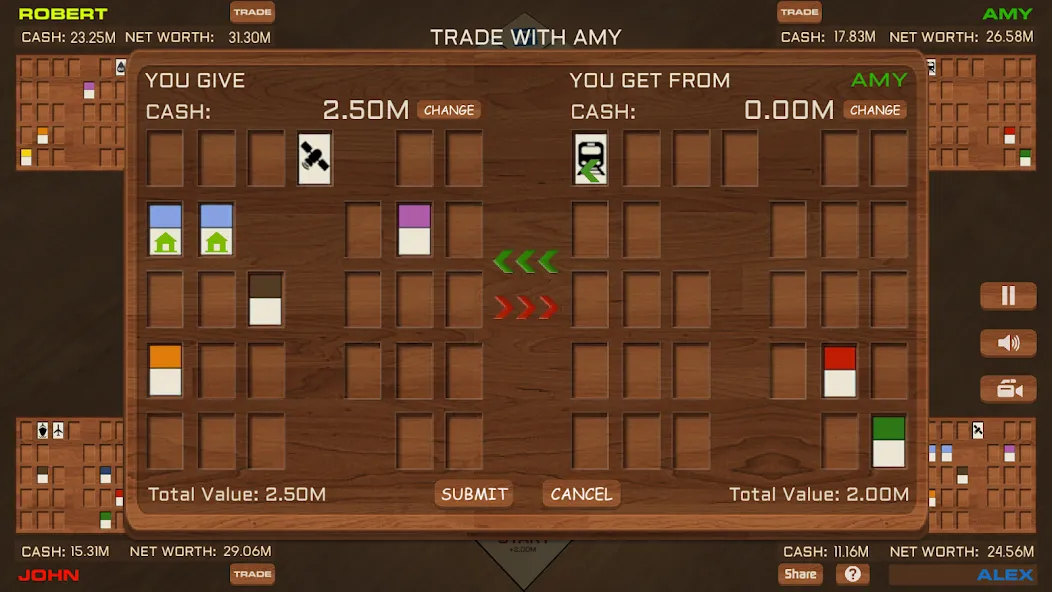 Скачать Businessman ONLINE board game мод — Безлимитные деньги и ресурсы — скриншот 5