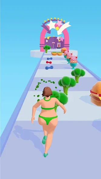 Body Race взломанный APK — Много денег и все уровни открыты — скриншот 4 Body Race взломанный APK — Много денег и все уровни открыты — скриншот 4
