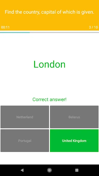 Europe Map Quiz - European Cou MOD APK скачать на Андроид — Открыты все страны и уровни — скриншот 5 Europe Map Quiz - European Cou MOD APK скачать на Андроид — Открыты все страны и уровни — скриншот 5