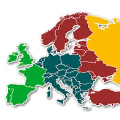 Europe Map Quiz - European Cou MOD APK скачать на Андроид — Открыты все страны и уровни