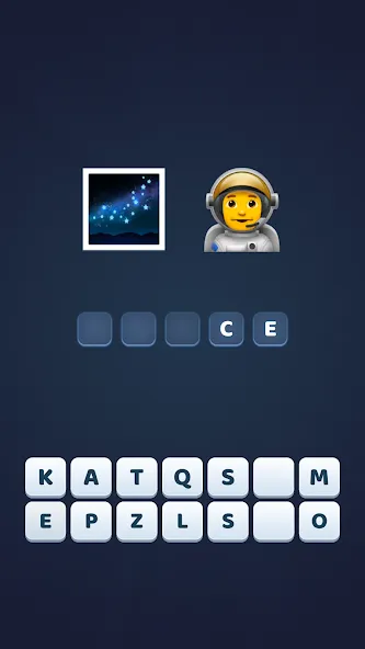 Emoji Quiz - Word game (Мод: Открыты все уровни и подсказки) — скачать на Андроид — скриншот 2