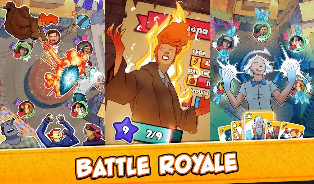 Card Wars: Battle Royale CCG (Мод: Безлимитные монеты и редкие карты) — скачать на Андроид — скриншот 1 Card Wars: Battle Royale CCG (Мод: Безлимитные монеты и редкие карты) — скачать на Андроид — скриншот 1