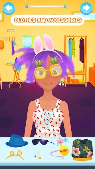 Hair salon games : Hairdresser взломанный APK — Безлимитные монеты и все прически — скриншот 3 Hair salon games : Hairdresser взломанный APK — Безлимитные монеты и все прически — скриншот 3