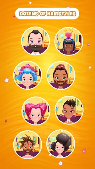 Hair salon games : Hairdresser взломанный APK — Безлимитные монеты и все прически — скриншот 4 Hair salon games : Hairdresser взломанный APK — Безлимитные монеты и все прически — скриншот 4
