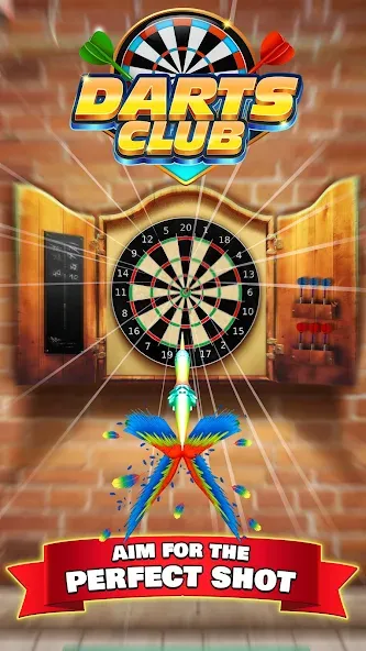 Скачать Darts Club: PvP Multiplayer на Андроид с модом — Безлимитные монеты и улучшения — скриншот 3