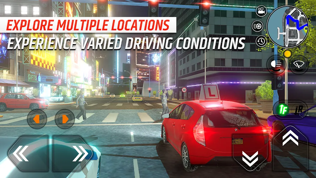 Скачать Car Driving School Simulator — Безлимитные деньги и все машины открыты — скриншот 2