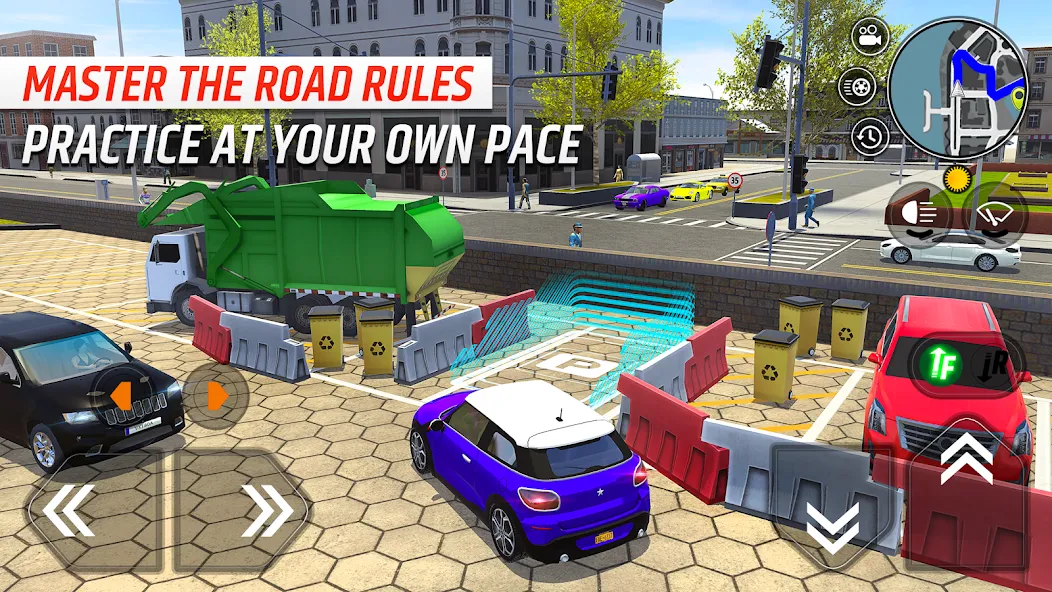Скачать Car Driving School Simulator — Безлимитные деньги и все машины открыты — скриншот 3