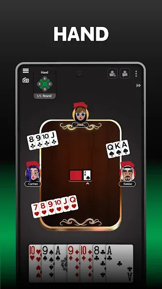 Jawaker Hand, Trix & Solitaire мод на Андроид: Без рекламы и все карты открыты — скриншот 4
