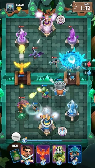 Clash of Wizards мод на Андроид: Безлимитная мана и усиленные заклинания — скриншот 3 Clash of Wizards мод на Андроид: Безлимитная мана и усиленные заклинания — скриншот 3