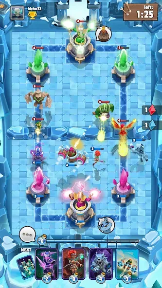 Clash of Wizards мод на Андроид: Безлимитная мана и усиленные заклинания — скриншот 4 Clash of Wizards мод на Андроид: Безлимитная мана и усиленные заклинания — скриншот 4