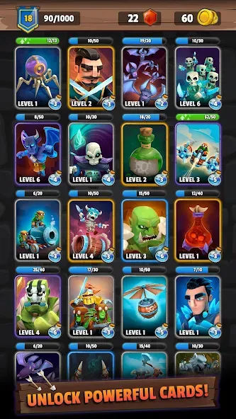Clash of Wizards мод на Андроид: Безлимитная мана и усиленные заклинания — скриншот 5 Clash of Wizards мод на Андроид: Безлимитная мана и усиленные заклинания — скриншот 5