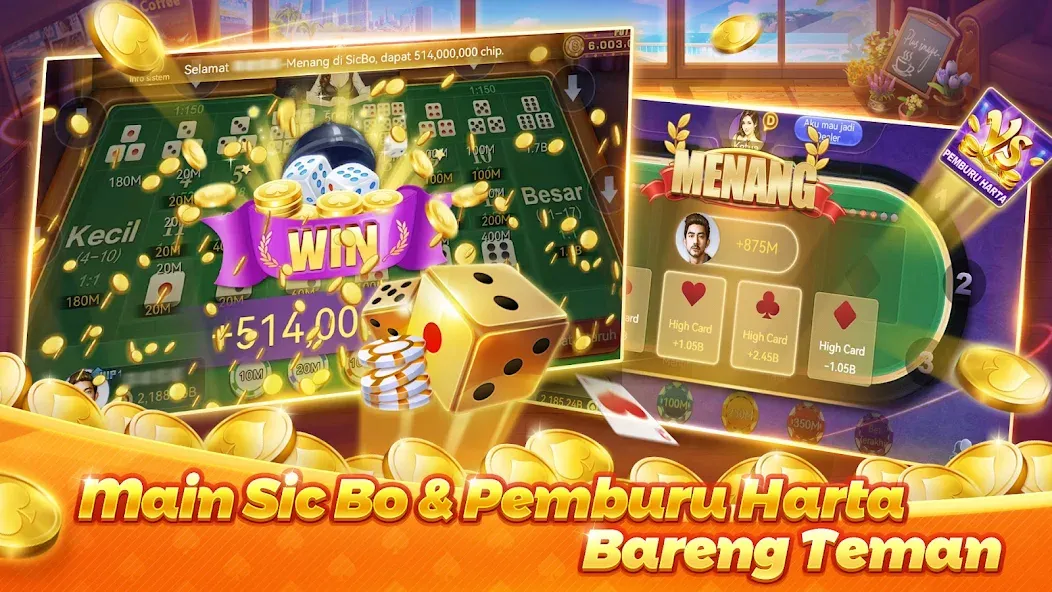 Poker Texas Boyaa на телефон — скачать мод: Безлимитные фишки и открытые столы — скриншот 4