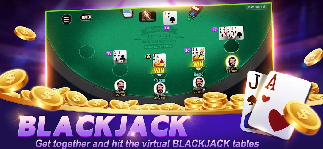 Скачать Happy Poker Slots Mod APK — Безлимитные монеты и бонусы — скриншот 5