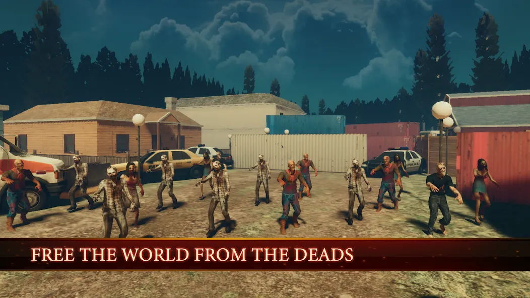Dead Invasion : Zombie Shooter — взломанная версия, Много денег и патронов — скриншот 2 Dead Invasion : Zombie Shooter — взломанная версия, Много денег и патронов — скриншот 2