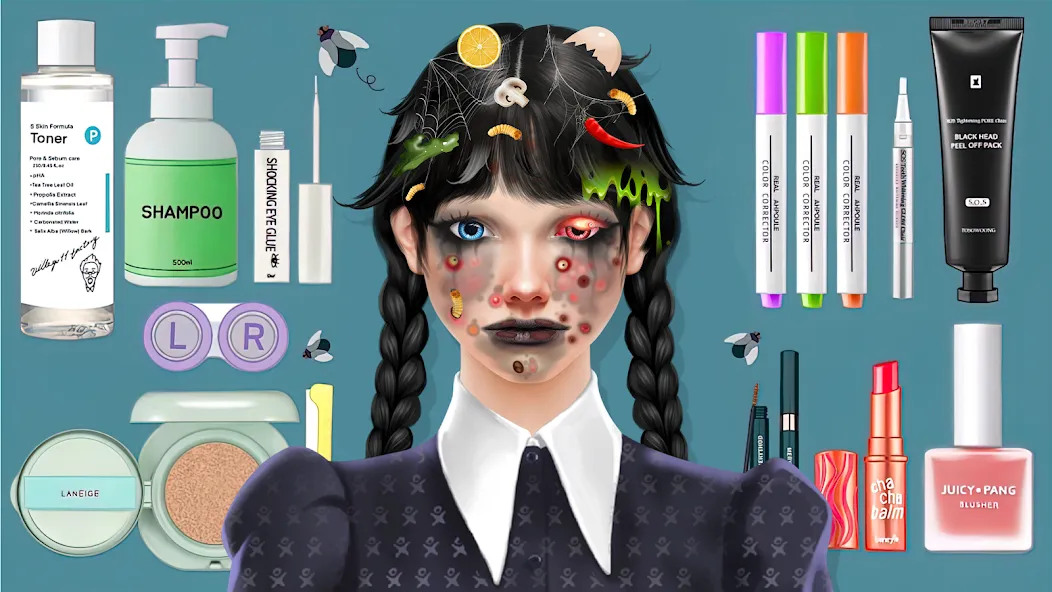 ASMR Doctor Makeup Salon games мод на Андроид: Новые макияжи и без рекламы — скриншот 1