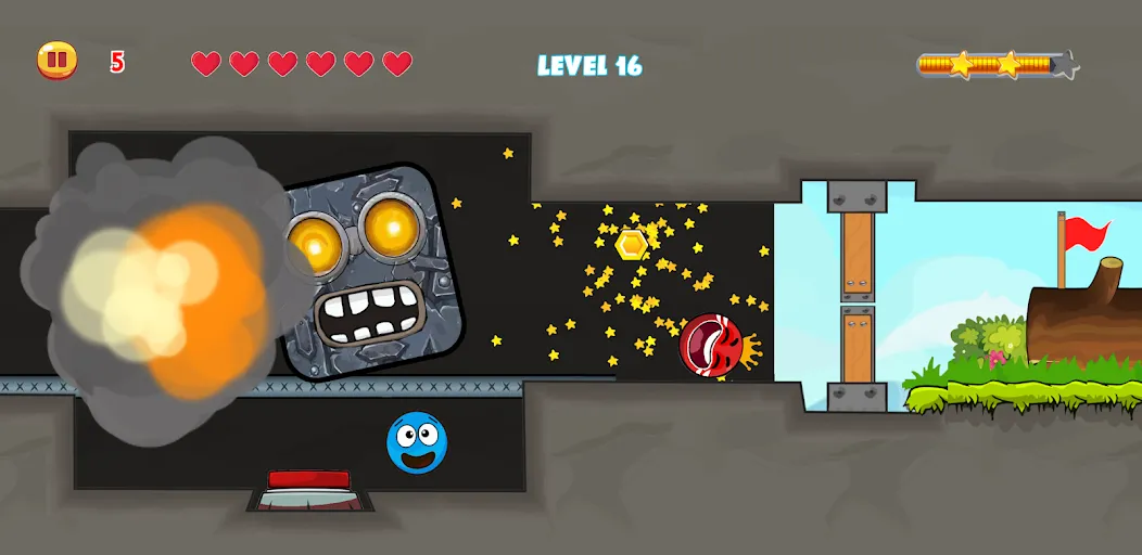 Скачать Red Hero 4 - red bounce ball 5 Mod APK — Без рекламы и все уровни открыты — скриншот 3 Скачать Red Hero 4 - red bounce ball 5 Mod APK — Без рекламы и все уровни открыты — скриншот 3