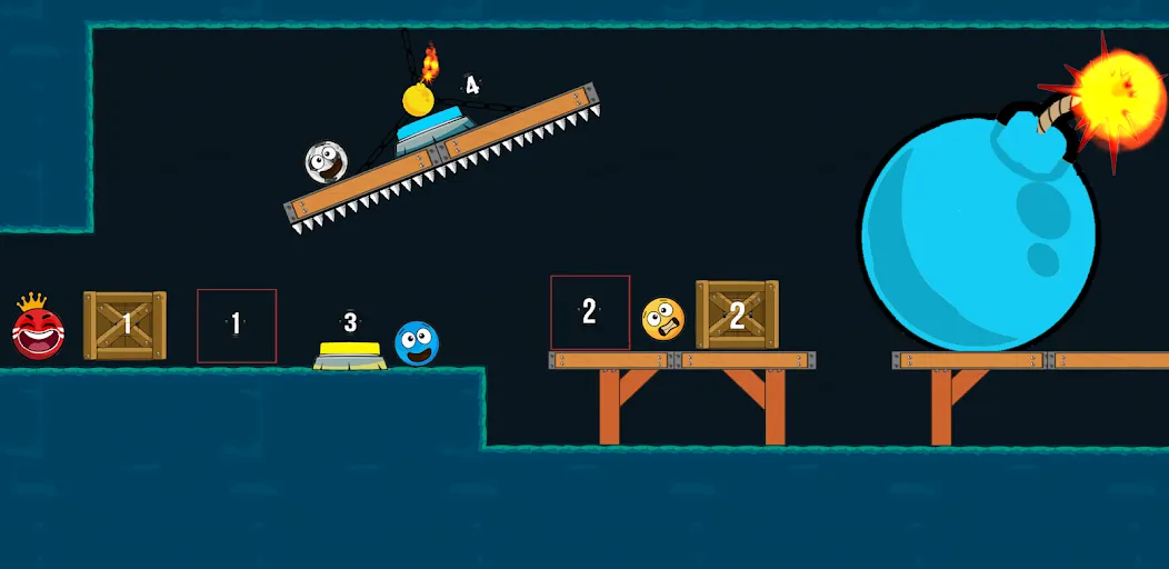 Скачать Red Hero 4 - red bounce ball 5 Mod APK — Без рекламы и все уровни открыты — скриншот 4 Скачать Red Hero 4 - red bounce ball 5 Mod APK — Без рекламы и все уровни открыты — скриншот 4