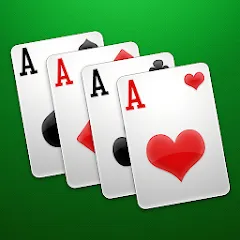 Solitaire: Classic Card Games — взломанная версия, Без рекламы и подсказки