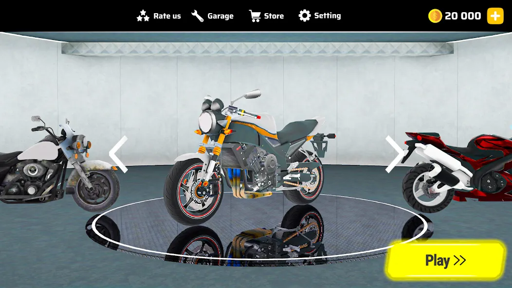 Moto Bike Race 3D Motorcycles — Безлимитные деньги и нитро, скачать мод APK — скриншот 5