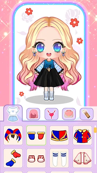 Скачать мод Doll Dress Up: Makeup Games — Все наряды и макияж открыты — скриншот 1 Скачать мод Doll Dress Up: Makeup Games — Все наряды и макияж открыты — скриншот 1