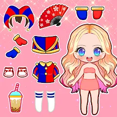 Скачать мод Doll Dress Up: Makeup Games — Все наряды и макияж открыты
