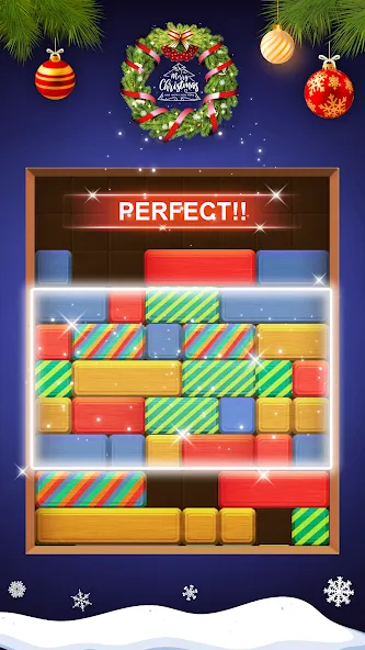 Falling Blocks: Sliding Puzzle — Безлимитные подсказки и ходы, скачать мод APK — скриншот 3
