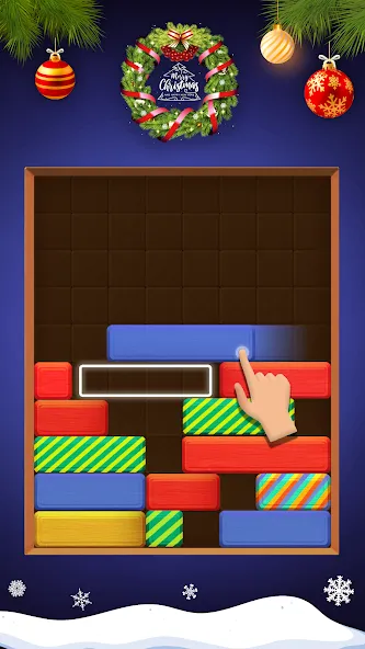 Falling Blocks: Sliding Puzzle — Безлимитные подсказки и ходы, скачать мод APK — скриншот 5