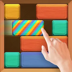 Falling Blocks: Sliding Puzzle — Безлимитные подсказки и ходы, скачать мод APK