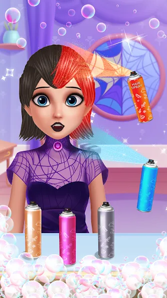 Скачать Hair Salon: Beauty Salon Game последней версии — Все прически и аксессуары открыты — скриншот 2 Скачать Hair Salon: Beauty Salon Game последней версии — Все прически и аксессуары открыты — скриншот 2