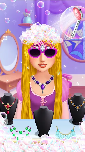 Скачать Hair Salon: Beauty Salon Game последней версии — Все прически и аксессуары открыты — скриншот 4 Скачать Hair Salon: Beauty Salon Game последней версии — Все прически и аксессуары открыты — скриншот 4