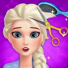 Скачать Hair Salon: Beauty Salon Game последней версии — Все прически и аксессуары открыты