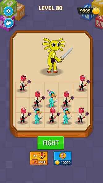 Merge Monster Friends — Слияние монстров без ограничений, скачать мод APK — скриншот 5
