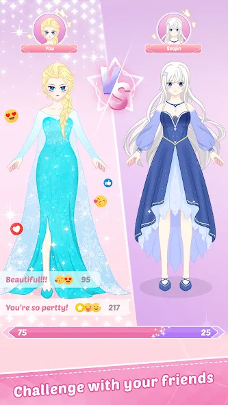 Princess Dress Up - Sweet Doll MOD APK скачать на Андроид — Много монет и все наряды — скриншот 5 Princess Dress Up - Sweet Doll MOD APK скачать на Андроид — Много монет и все наряды — скриншот 5
