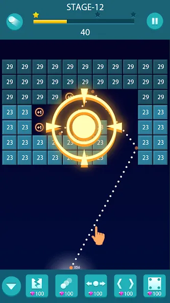 Bricks and Balls - Brick Game MOD APK: Без рекламы и бесконечные жизни — скриншот 4 Bricks and Balls - Brick Game MOD APK: Без рекламы и бесконечные жизни — скриншот 4