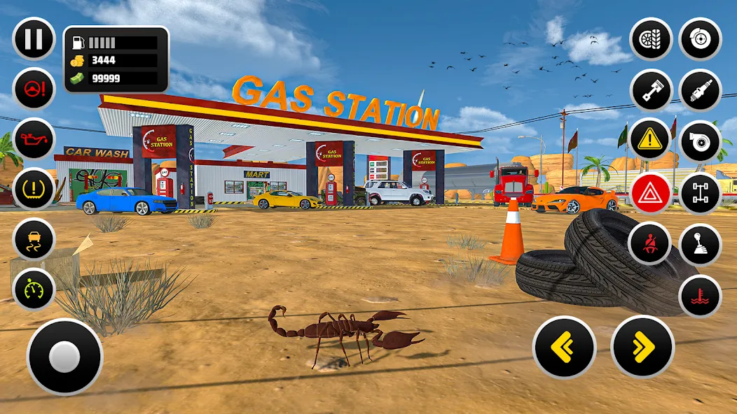 Gas Station Simulator Games — Безлимитные деньги и топливо, скачать мод APK — скриншот 3 Gas Station Simulator Games — Безлимитные деньги и топливо, скачать мод APK — скриншот 3