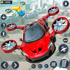 Flying Car Robot Game Car Game взломанный APK — Безлимитные деньги и все машины открыты
