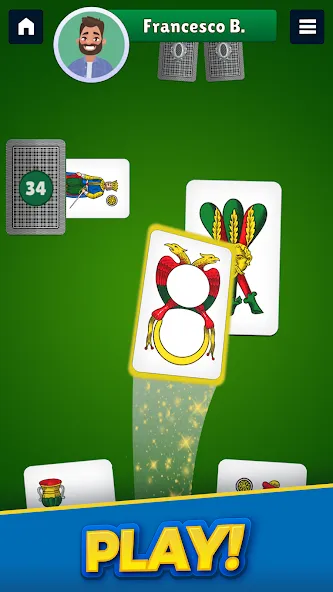 Briscola Tradizionale MOD APK скачать на Андроид — Без рекламы и открыты все режимы — скриншот 1 Briscola Tradizionale MOD APK скачать на Андроид — Без рекламы и открыты все режимы — скриншот 1
