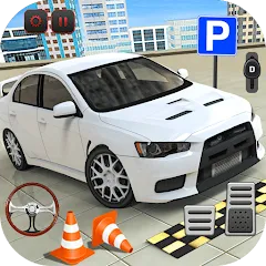 Скачать Car Games: Advance Car Parking мод — Безлимитные деньги и все машины открыты