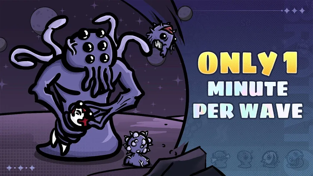 Brotato MOD APK: Много денег и все персонажи открыты — скриншот 2
