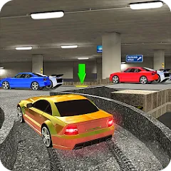 Скачать Street Car Parking: Car Games последней версии — Безлимитные деньги и открыты все машины