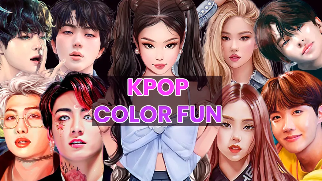 Скачать Kpop Paint by Numbers BT21 бесплатно — Без рекламы и все картинки открыты — скриншот 1 Скачать Kpop Paint by Numbers BT21 бесплатно — Без рекламы и все картинки открыты — скриншот 1