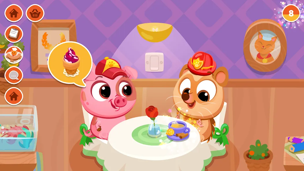 Bubbu Restaurant - My Cat Game взлом на Андроид — Много монет и все блюда открыты — скриншот 4 Bubbu Restaurant - My Cat Game взлом на Андроид — Много монет и все блюда открыты — скриншот 4